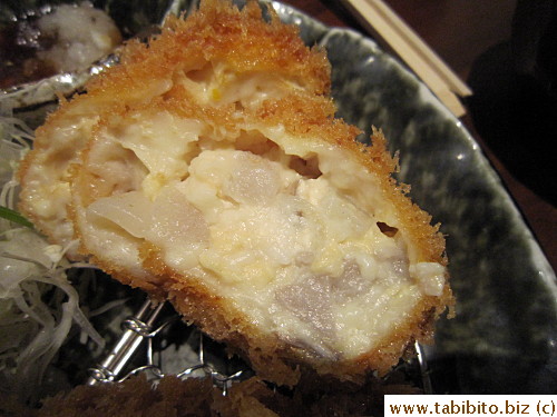 Very creamy croquette