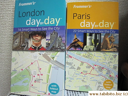 Our guide books for this tour