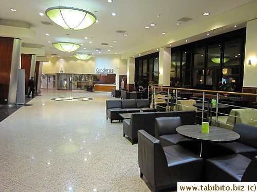 Concierge by the front door