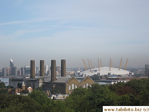 2012 Olympic stadium on the right
