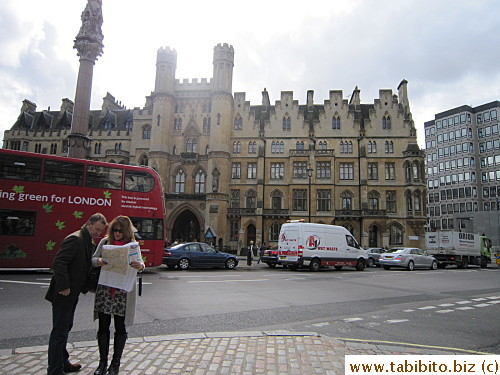 Don't remember what the background building is