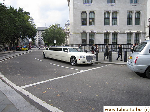 Then there is this limo