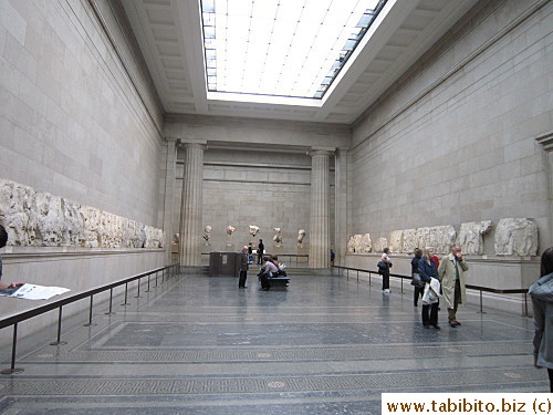 This room feels cooler because of all the marble