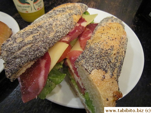 Driest and hardest sandwich ever
