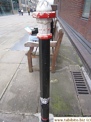 City of London emblem is on this barrier