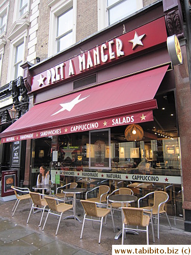 Pret A Manger is everywhere