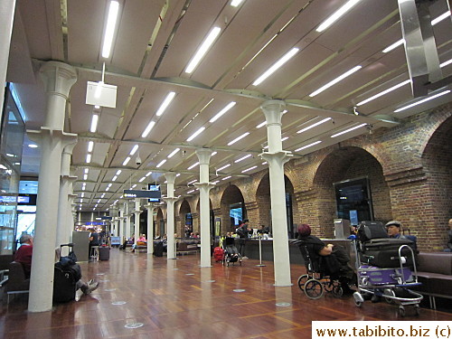 With few people around it felt even more spacious