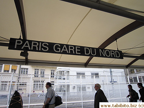 of Gare du Nord Station