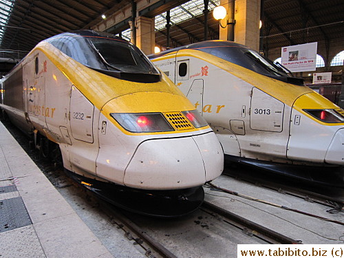 Bye bye Eurostar