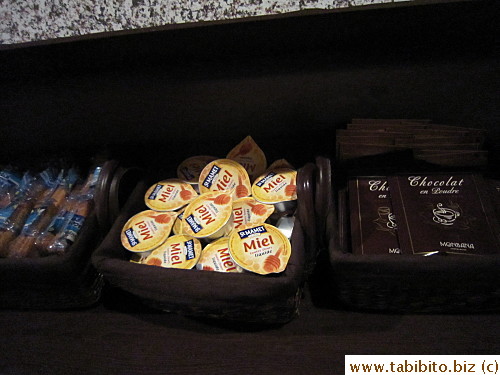 Honey and hot chocolate mix