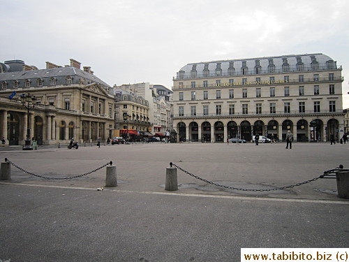 The square was pretty deserted early in the morning