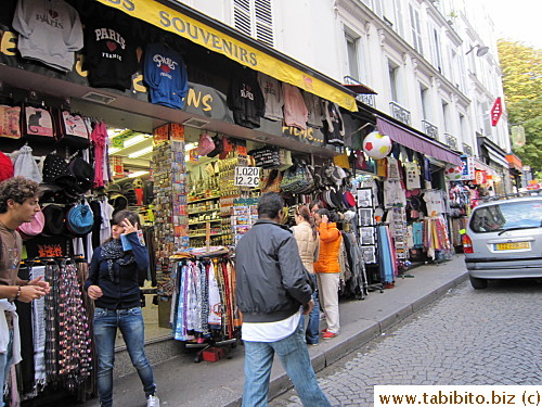 Typical souvenir street