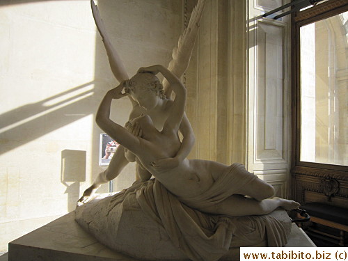 Fourth of the five must-see pieces: Cupid & Psyche
