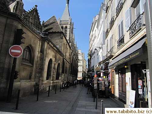 A random street in Latin Quarter