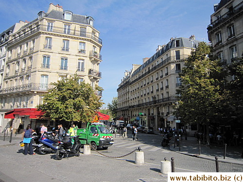 Looking at the starting point of L'ile Saint-Louis