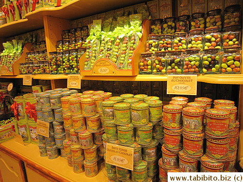 Chocolate that looks like olives