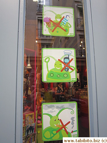 Cute sign on their door
