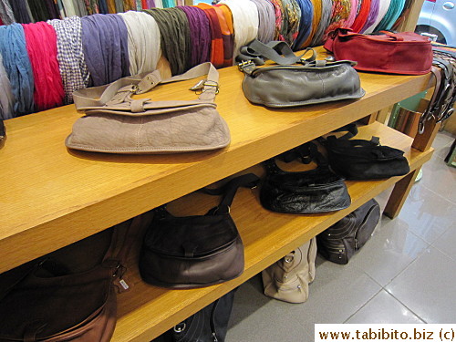 Different colors, genuine leather