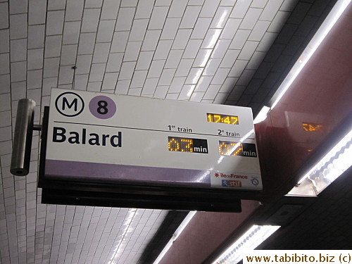 On some platforms they tell you how much longer till the next train comes