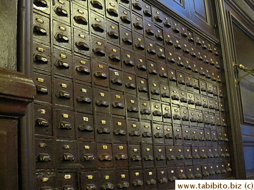 Reminds me of postboxes