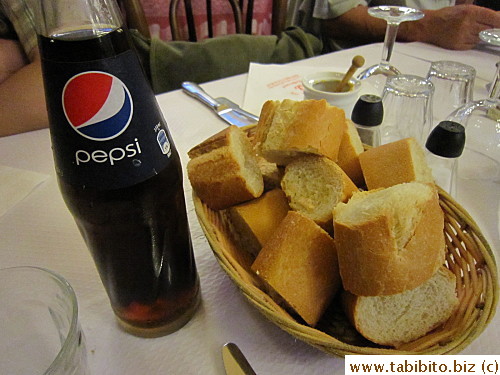 Bread and coke