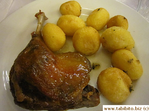 My duck confit and potatoes