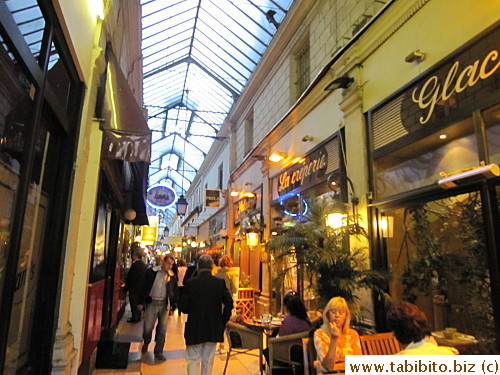 After dinner, we walked around a bit, went inside this arcade