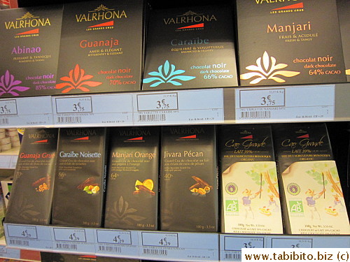 Valrhona chocolate is popular