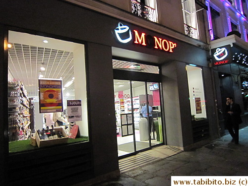 Monop' seems to open till late
