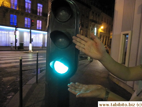 Small traffic lights