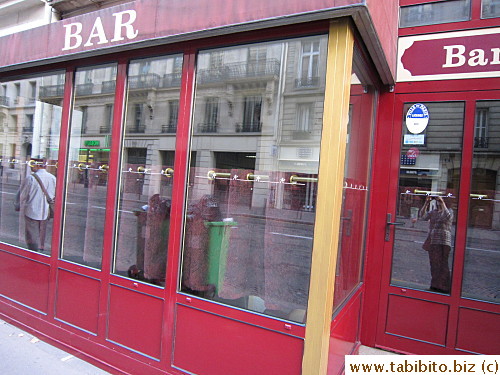 and a bar