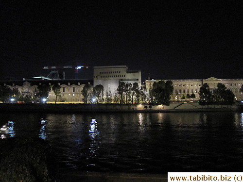 Not much can be seen at night