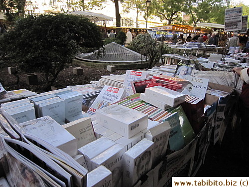 Books and newspaper stall