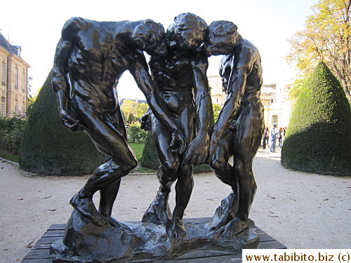 Sculpture in Musee Rodin