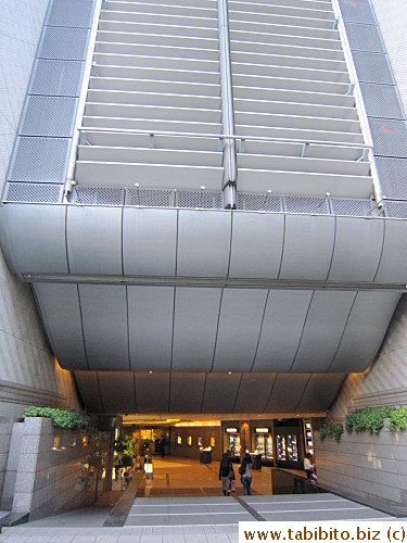 Main entry of Bunkamura