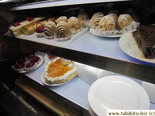 Cake counter at the register
