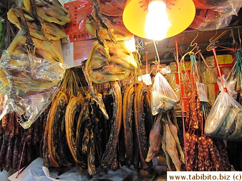 Bought Chinese cured meat from this stall