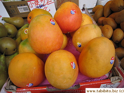 Huge Australian mangoes