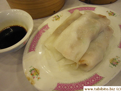 Steamed rice rolls failed