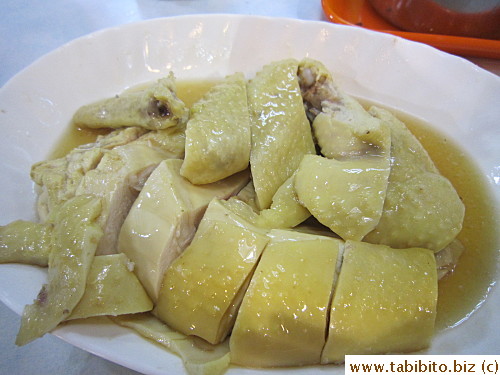 Drunken chicken was so-so