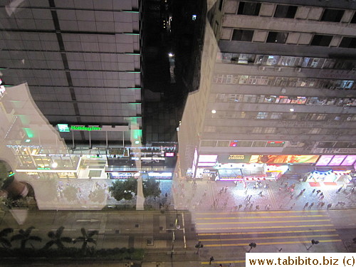A shot from inside