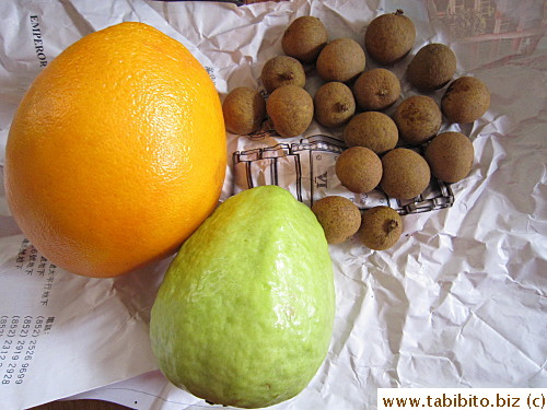 Snuck in fruit too