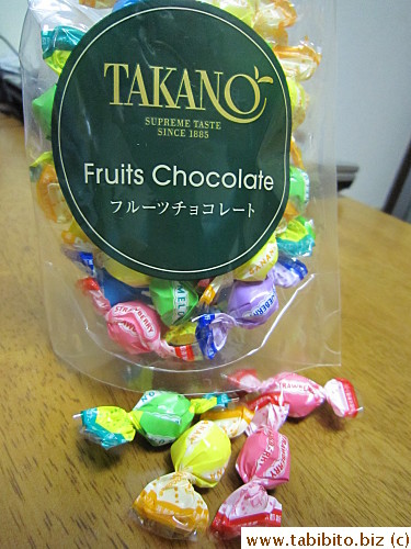 Takano Fruits Chocolate