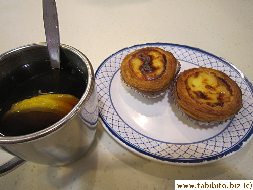 Afternoon tea set at Macau Restaurant HK$29/US$3.6