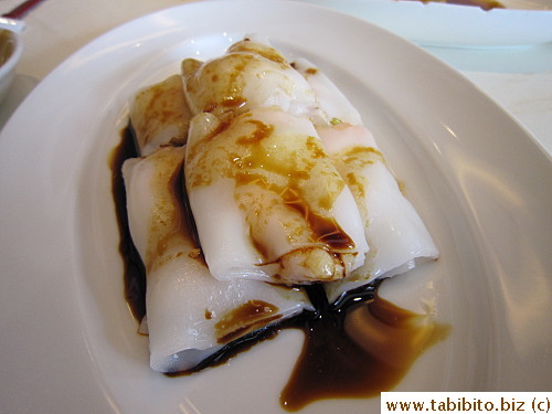 Dressed with sweet soy sauce