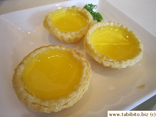 Egg tarts also ruined by the pastry shells