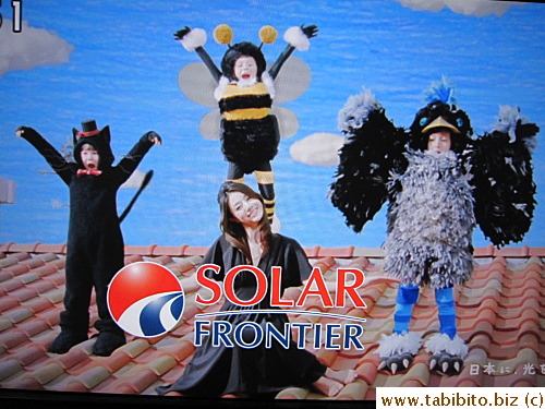Commercial for solar system
