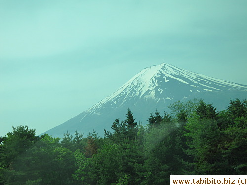 Getting more Mount Fuji view