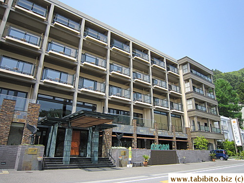 Kukuna Hotel is directly facing Mount Fuji