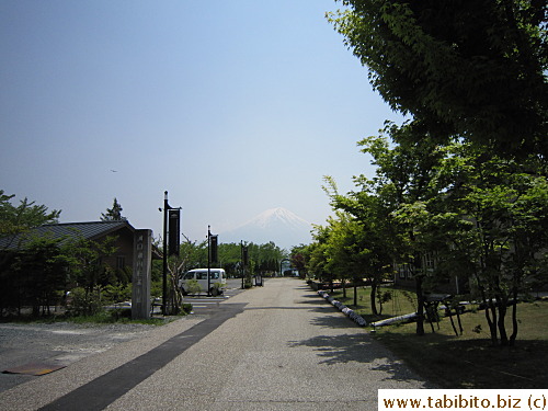 sit and watch Mount Fuji